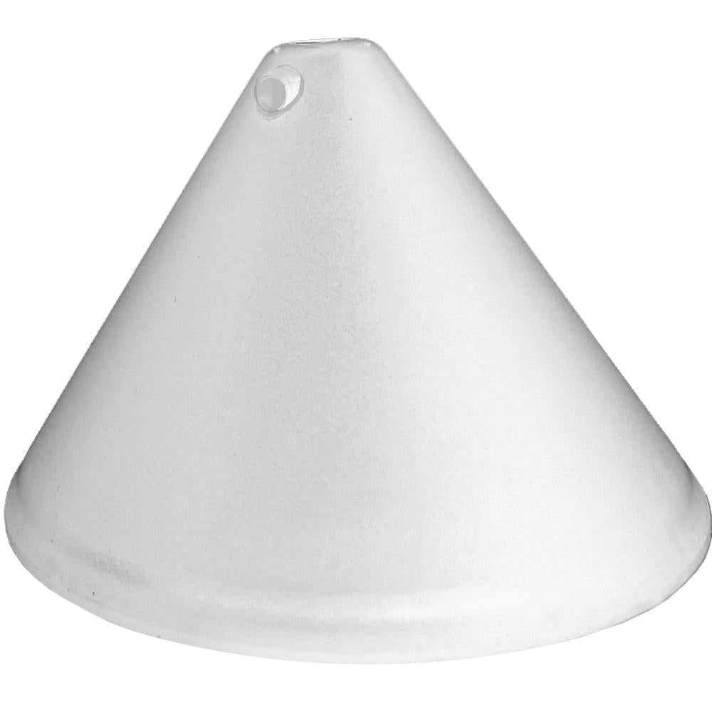 Florón de techo Enzo con tornillo de ajuste blanco 4253340