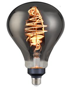 Enzo nordlux led a160 e27 8,5-21w 1800k filament spiraal grey dimbaar - 2760185