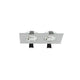 Placa de montaje Klemko para verona 2v rectangular - led0964