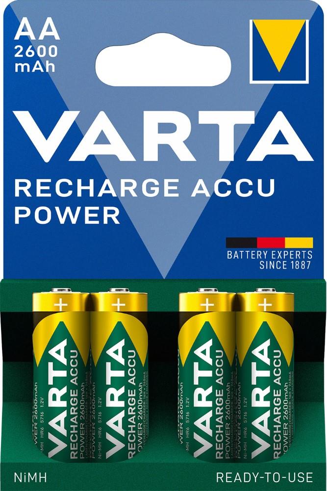 Batt de HR6 AA Penlite Recargable Krt A 4