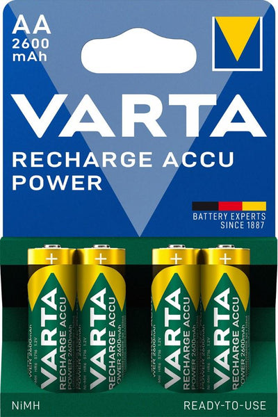Batt de HR6 AA Penlite Recargable Krt A 4