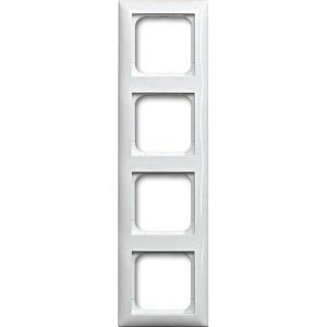 Busch jaeger wit 4 voudig afdekraam - 4694140