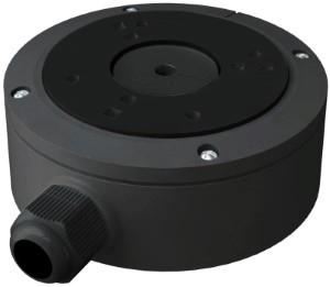 Scatola da superficie per telecamera con predisposizione E-vision adatta per i2-i4-difix nero - 7900493