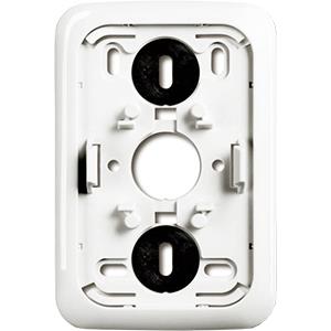 Busch Jaeger placa de montaje blanca para inodoro de 2 vías - 4693250