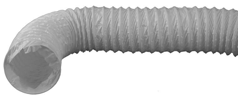 Enzo drogerslang 102mm 1,5 mtr wit 1400292