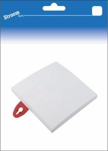 Stroomlijn blindplaat vierkant 11cm 6614140