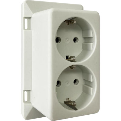 Enzo haf scatola porta prese con coperchio doppio - 4047256