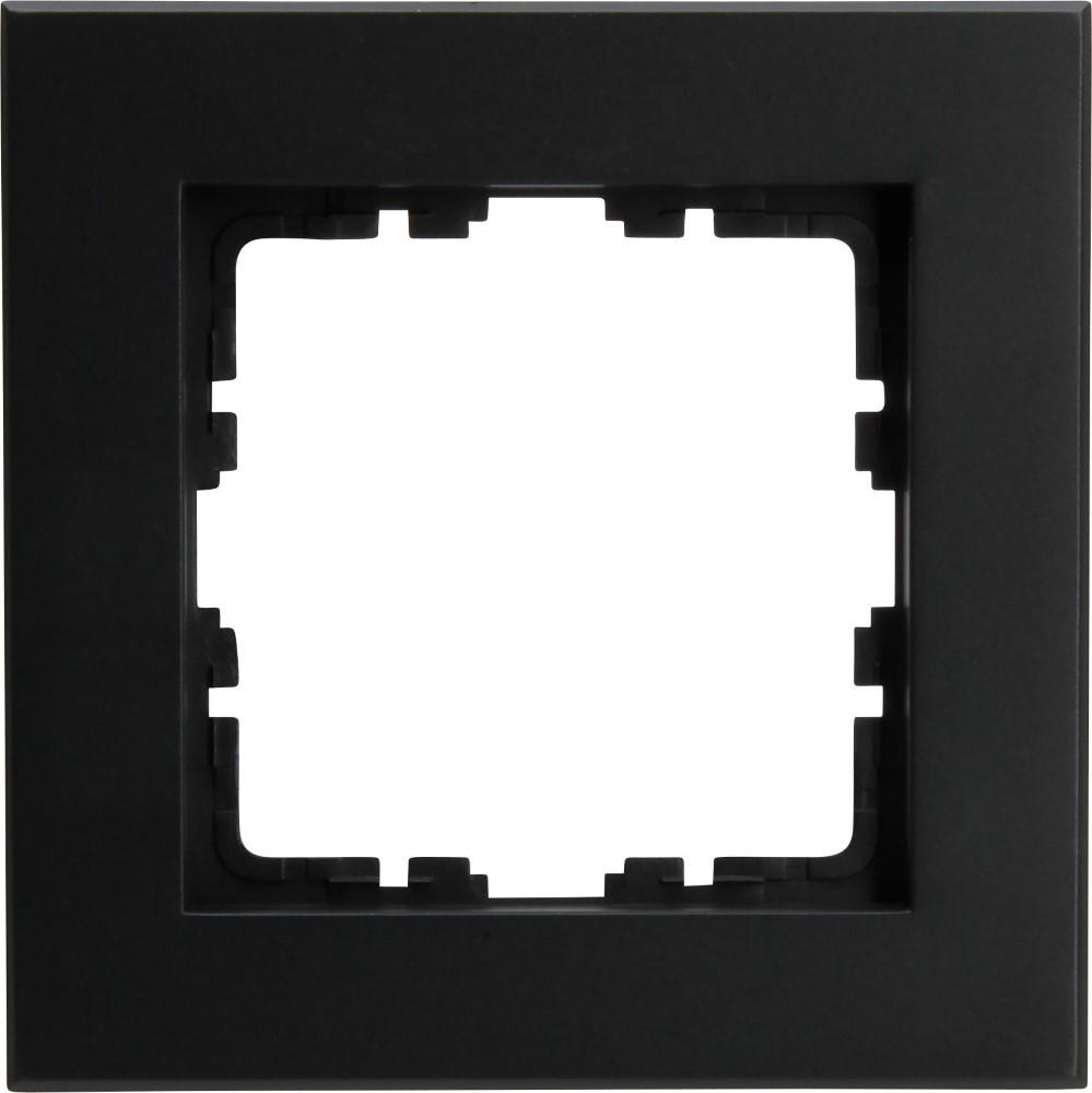 Enzo kopp hk07 pure mat zwart 1 voudig afdekraam - 4624700