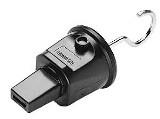 Enzo eindstuk prikkabel met haak ip44 6191000