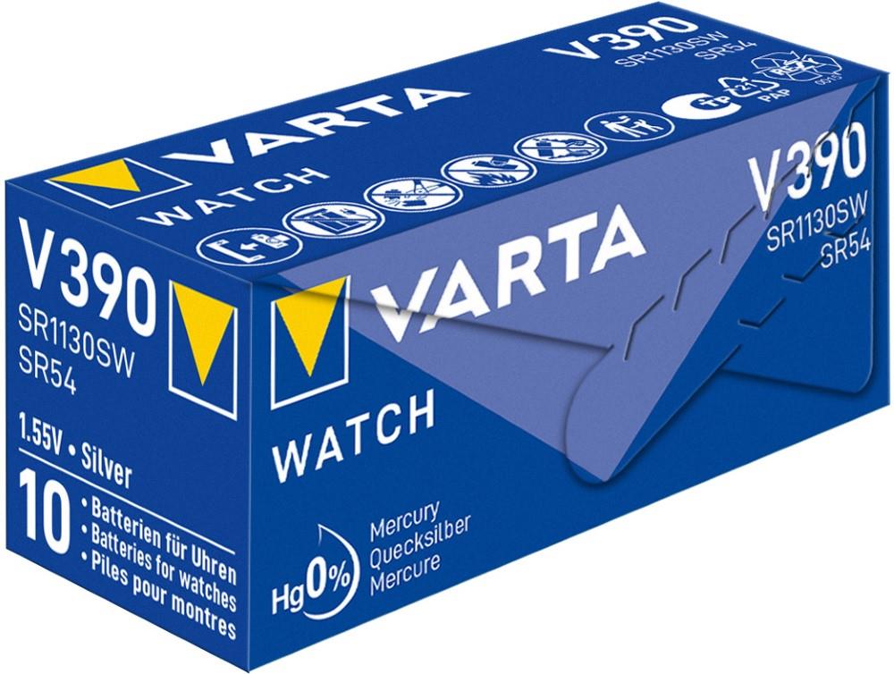 Varta V390 Botón Batería de plata