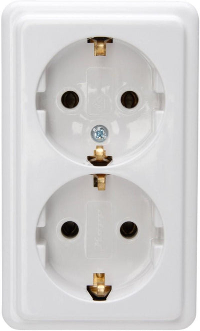 Kopp aw enchufe de superficie ra doble - 4626010