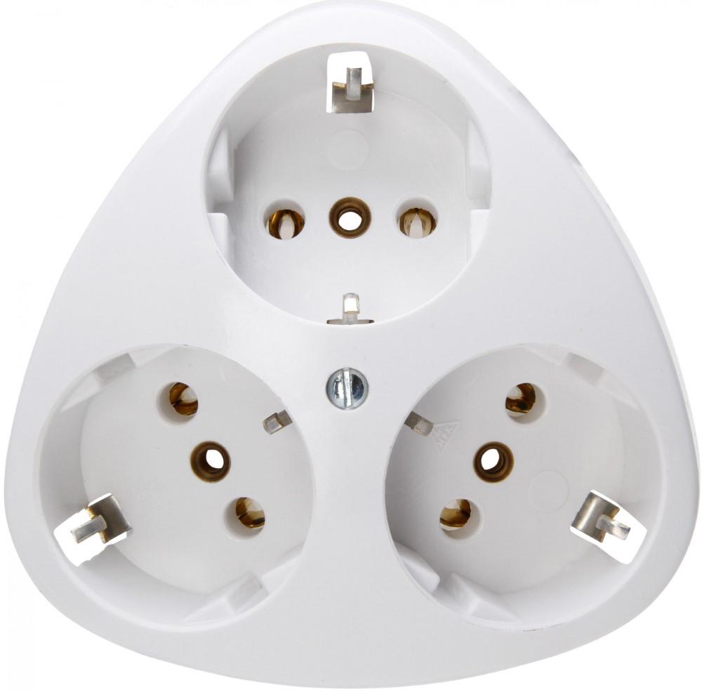 Enzo kopp aw opbouw stopcontact ra drievoudig - 4626020