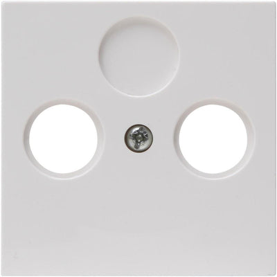Enzo kopp hk07 marco de cubierta blanco para coaxial 4622040