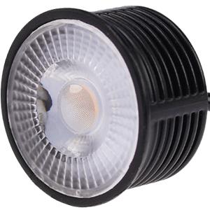 Módulo LED empotrable 50mm negro 5w 38gr dimtowarm - led4880