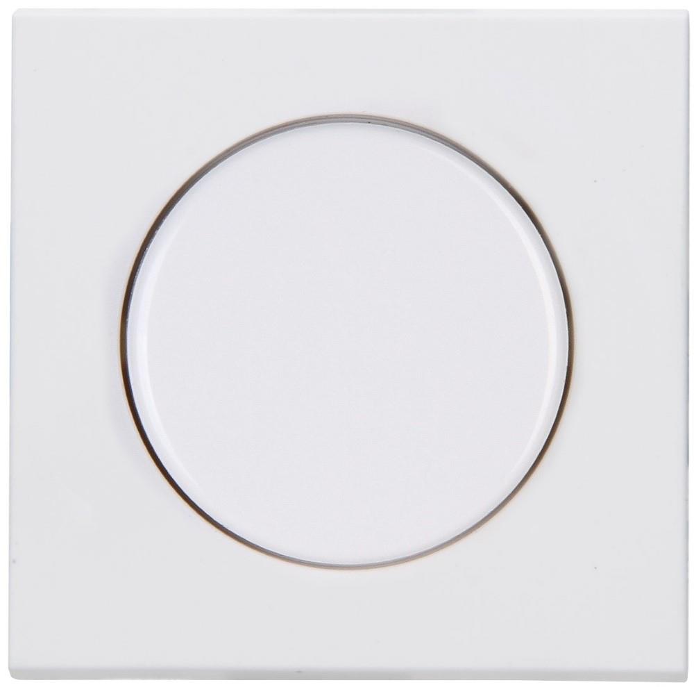 Kopp hk07 placa de cubierta blanco puro mate + atenuador de botón - 4624030