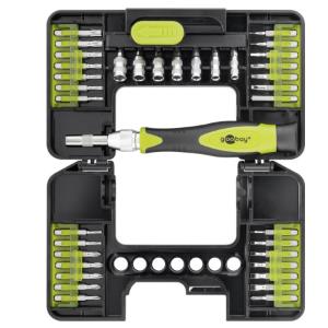 Enzo goobay schroevendraaierset precisie 37-delig - 6460065