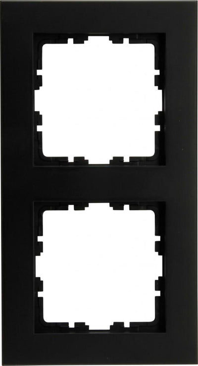 Kopp hk07 marco de cubierta doble negro mate puro - 4624710