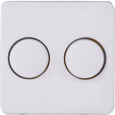 Kopp hk02 placa blanca ártica + atenuador dúo de botones - 4621035