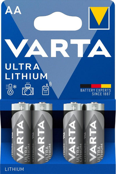 Batt of Ultra Lithium aa krt a 4