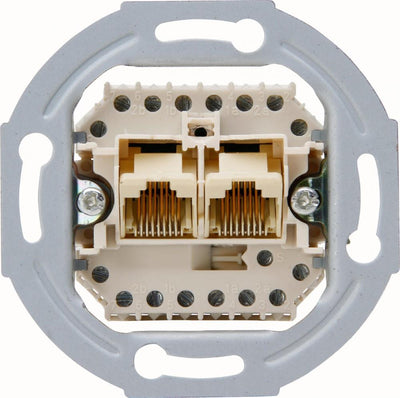Unidad empotrable Kopp UTP Cat5 RJ45 2 vías - 4620311