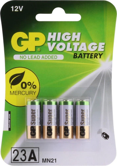 Gp 23a 12 volt alkaline blister 4 3011961