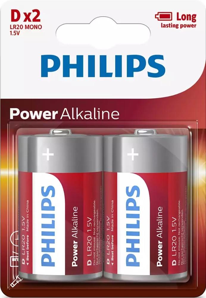 Philips philips powerlife grote staaf lr20 bl.a2 3013020
