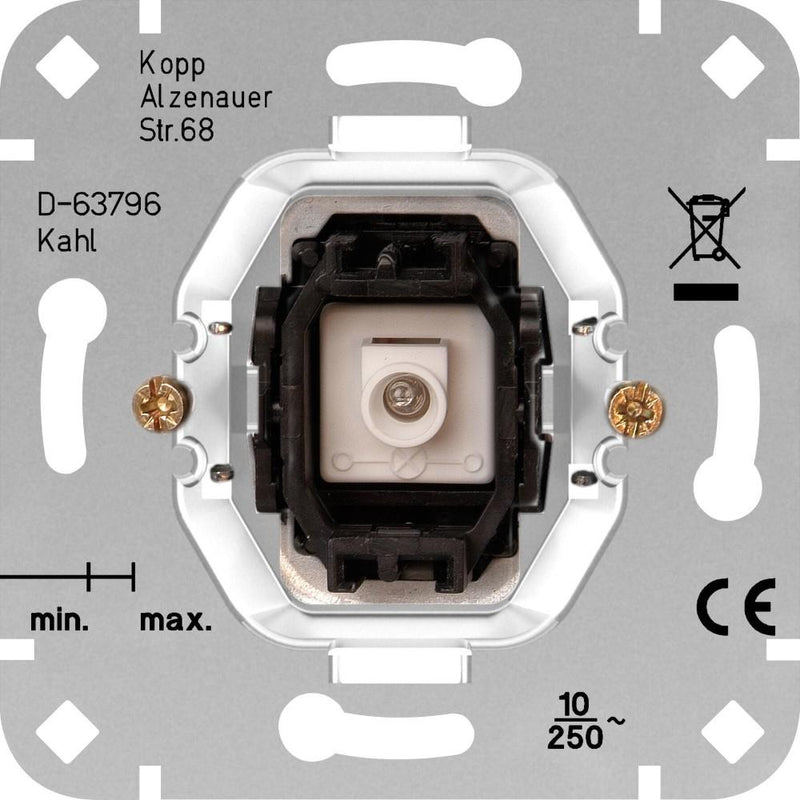 Lampada di controllo cambio interruttore integrata Kopp
