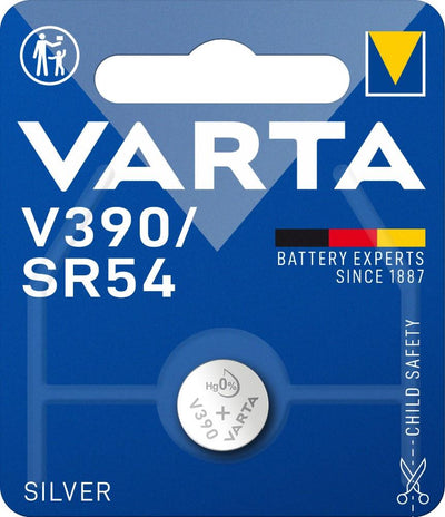 Varta 390 SR54 al pezzo nel blister 2913550