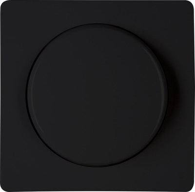 Kopp hk05 placa de cubierta negra mate + botón de atenuación - 4621630