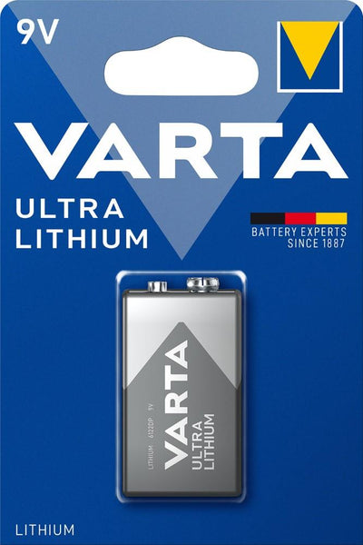 Batt of Ultra Lithium Block 9V