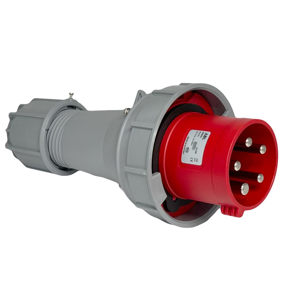 Enchufe enzo cee 5p 63a 400v rojo ip-67 - 6315180