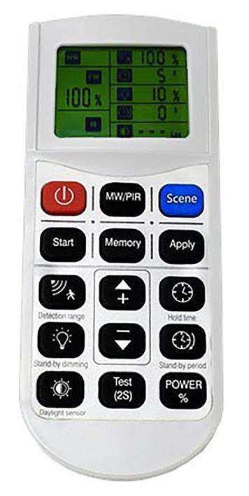 Mando a distancia para configurar el sensor UFO Highbay - digital - 9002598