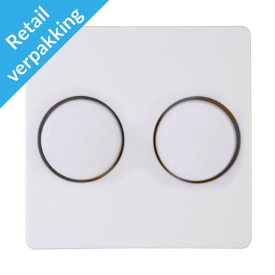 Kopp paris placa blanca ártica + atenuador dúo de botones - 4625035