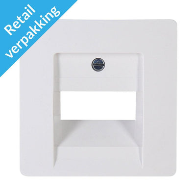 Kopp paris placa cubierta utp doble blanco ártico - 4625060