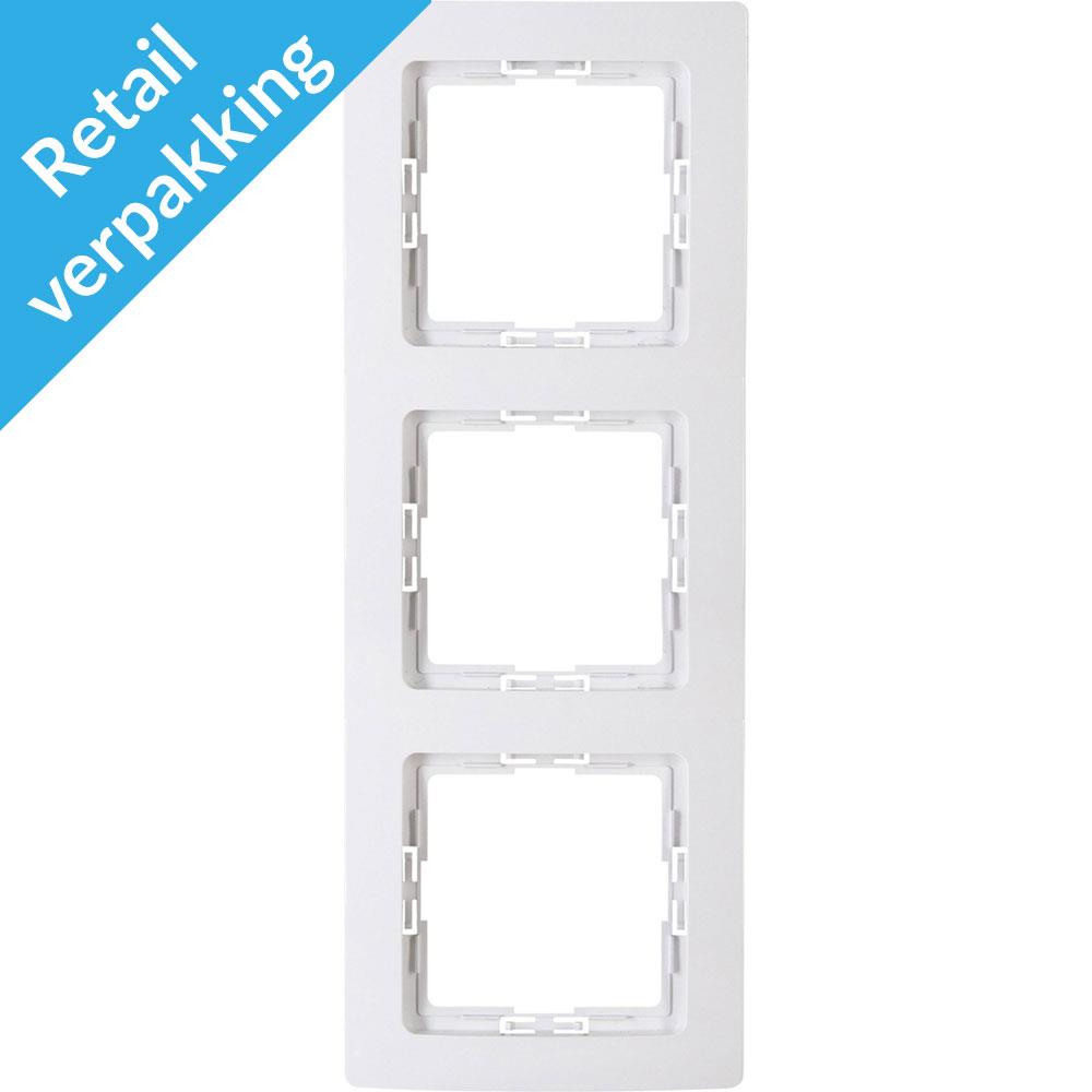 Enzo kopp paris arctic wit 3 voudig afdekraam - 4625150
