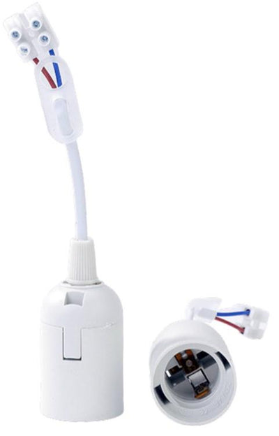Portalampada Thorgeon e27 bianco - attacco mobile - 6042640