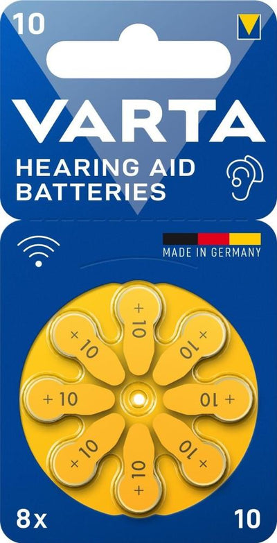 Batteria acustica Varta v10 blister(8) - 3221900