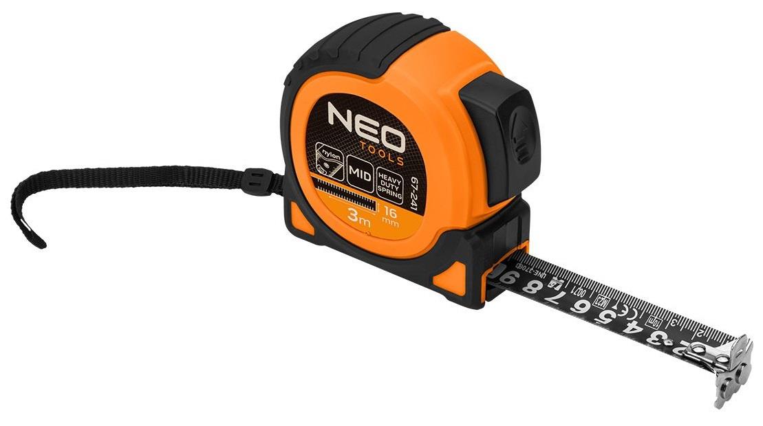 Cinta métrica enzo 10 metros empuñadura de goma 6453140