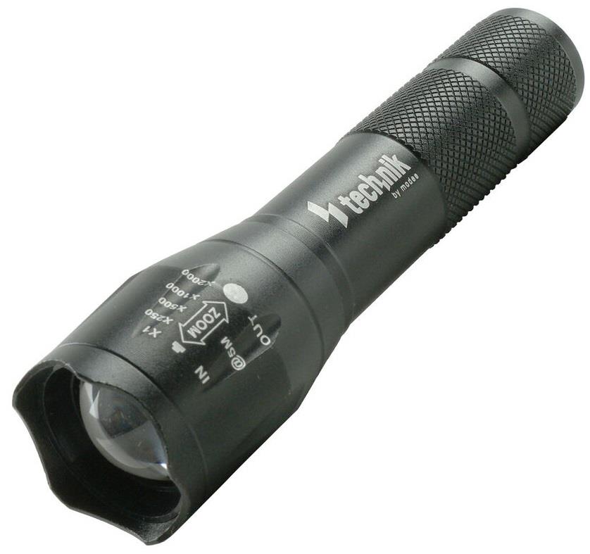 Torcia LED Technik ricaricabile zoom 150 lumen - 5720100