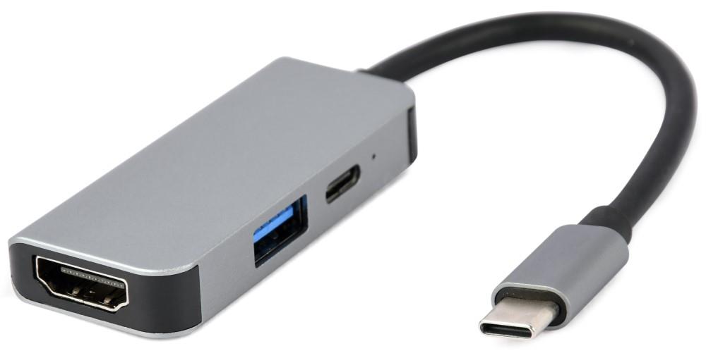 Cableexpert USB-C adattatore multiplo 3 in 1 Dock USB-C a 3 vie - 9530503