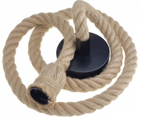 Enzo snoerpendel wit 80 cm 5473800