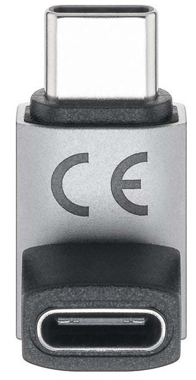 Adattatore USB-C Goobay | maschio femmina | verticale | breve | Adattatore a 90 gradi - 9550433