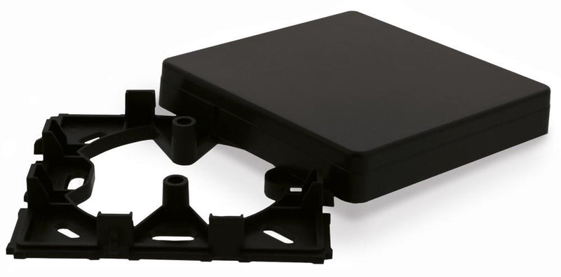 Caja de extensión Canalit system25 negra - 4745750