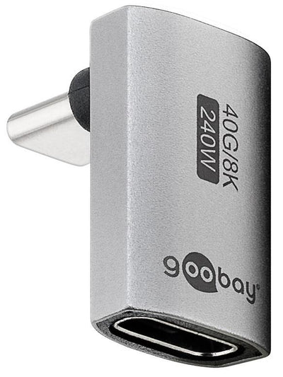 Adattatore USB-C Goobay | maschio femmina | verticale | lungo | Adattatore a 90 gradi - 9550434