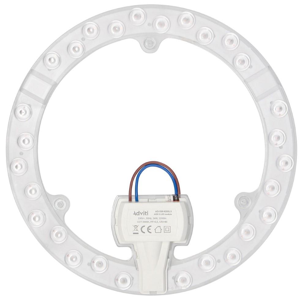 Módulo magnético LED Enzo | 230v | 24w | 3000k-led9124