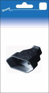 Spina contatore a bassa corrente Streamline nera 6641510
