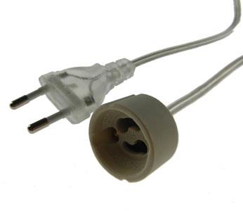 Portalampada Enzo alogeno gu10 cavo 2,0 m - 6043304