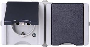 Enzo kopp swd enchufe de superficie ra doble horizontal - 4628120