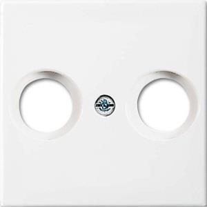 Placca di copertura bianca Busch Jaeger per cavo coassiale - 4694090