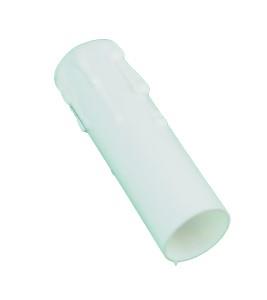 Funda Enzo para candelabro blanco 80mm 6042544
